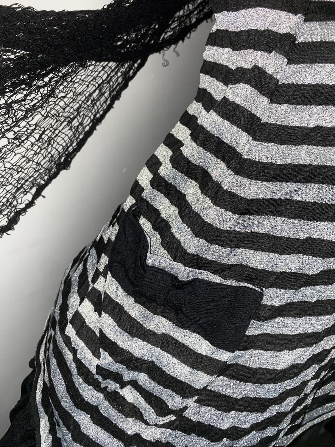 글리터 스트라이프 펑크 고딕 세트 ໒꒱ 상품이미지6