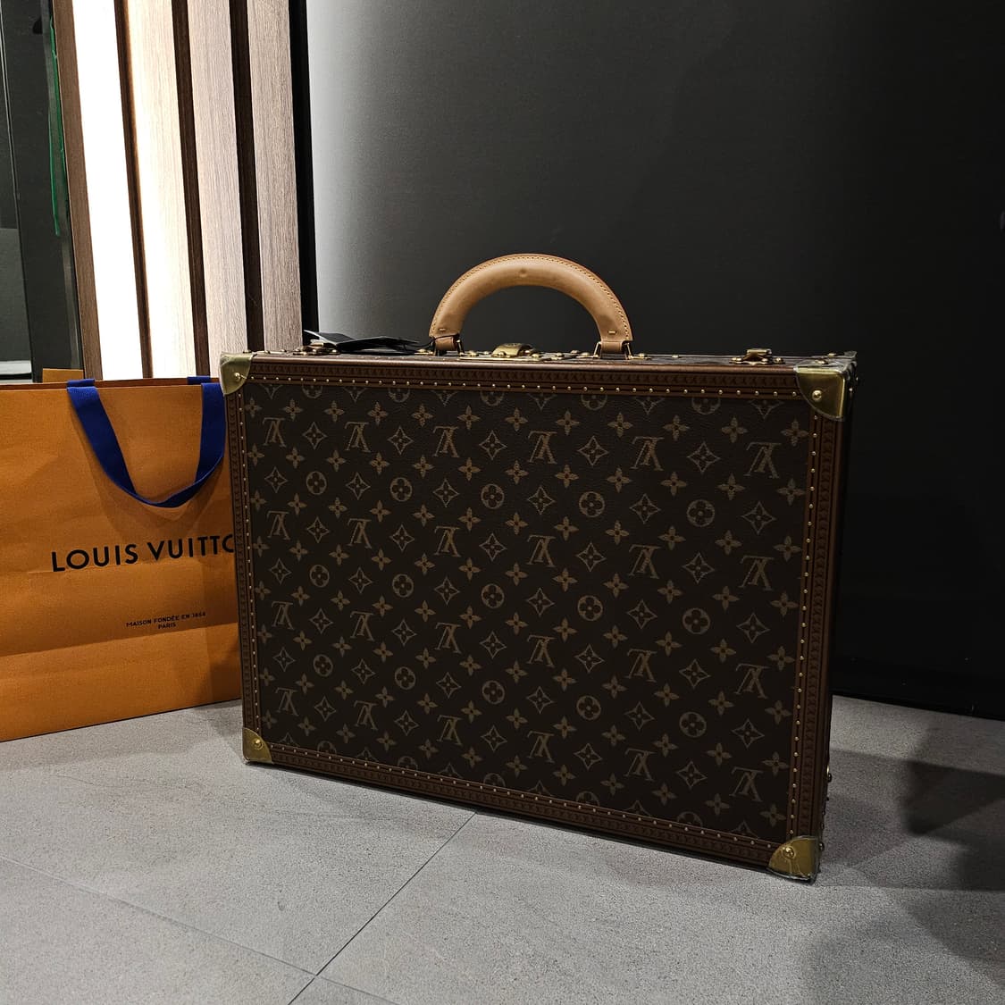 루이비통 모노그램 코테빌 50 트렁크(주문제작) 상품이미지2