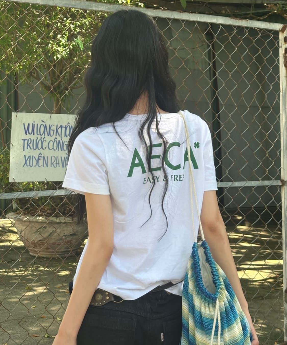 에이카화이트 시그니처 티 화이트 상품이미지1