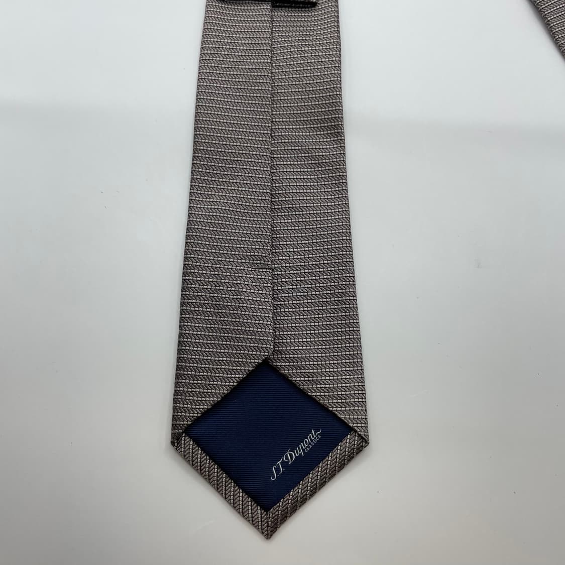 717) (S.T DUPONT) 듀퐁 패턴 넥타이(미세오염) 상품이미지2