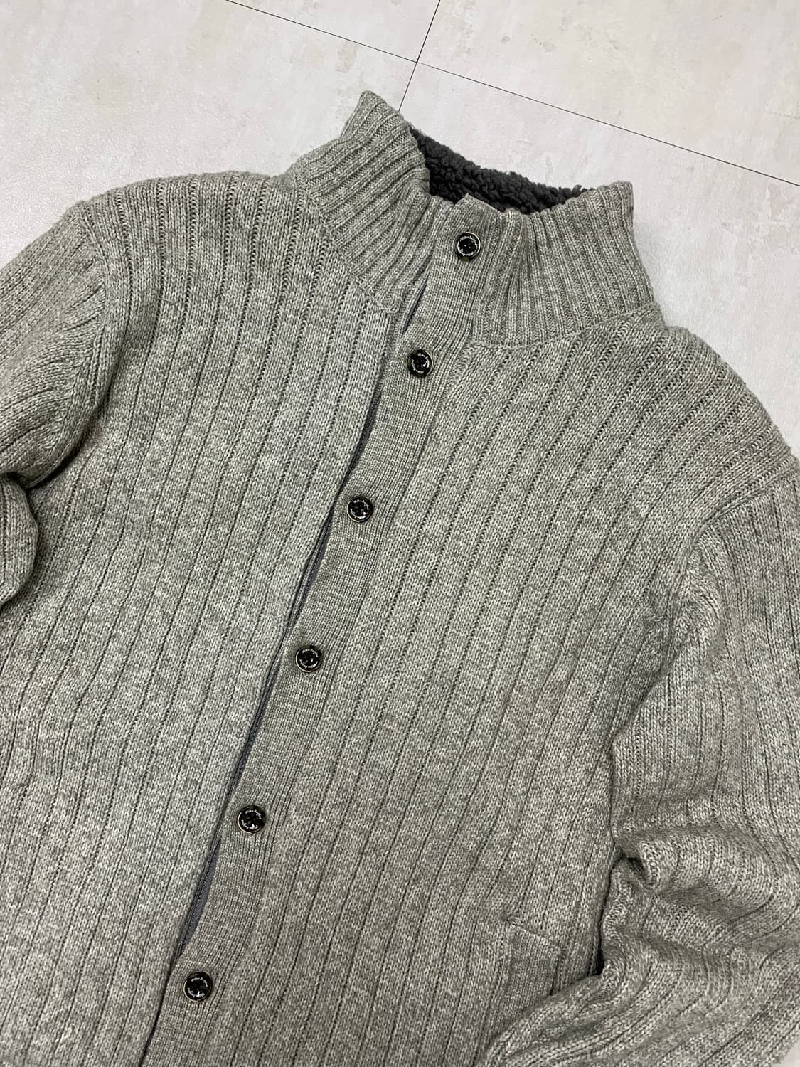 Wilkes bashford 그레이 니트 가디건 자켓 #249 상품이미지2