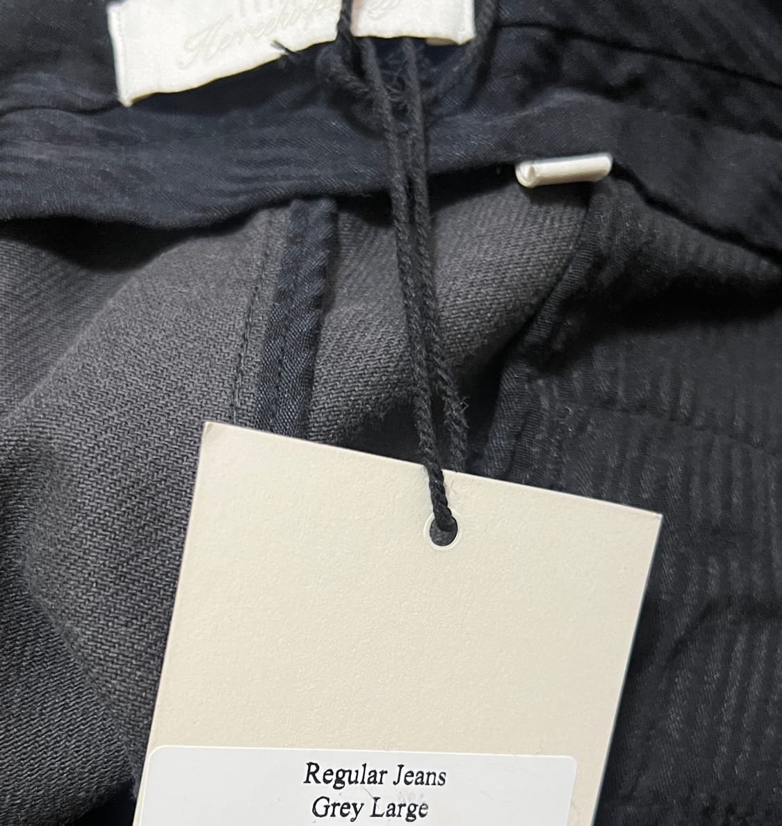 mfpen Regular Jeans Grey Large 엠에프펜 레귤러진 상품이미지10