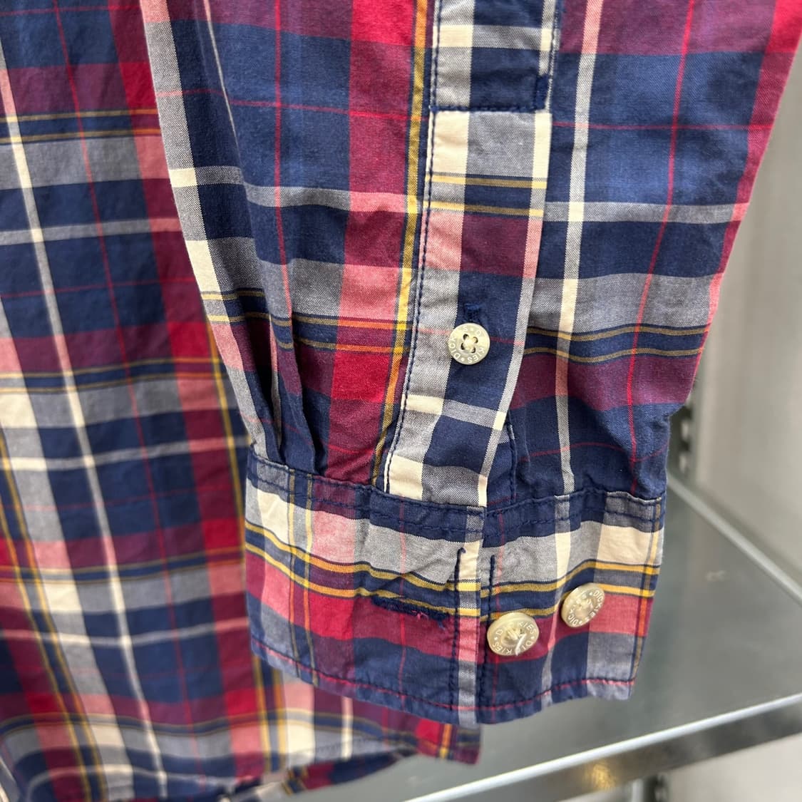 (WOMEN M)디키즈 체크셔츠-Y320 상품이미지5