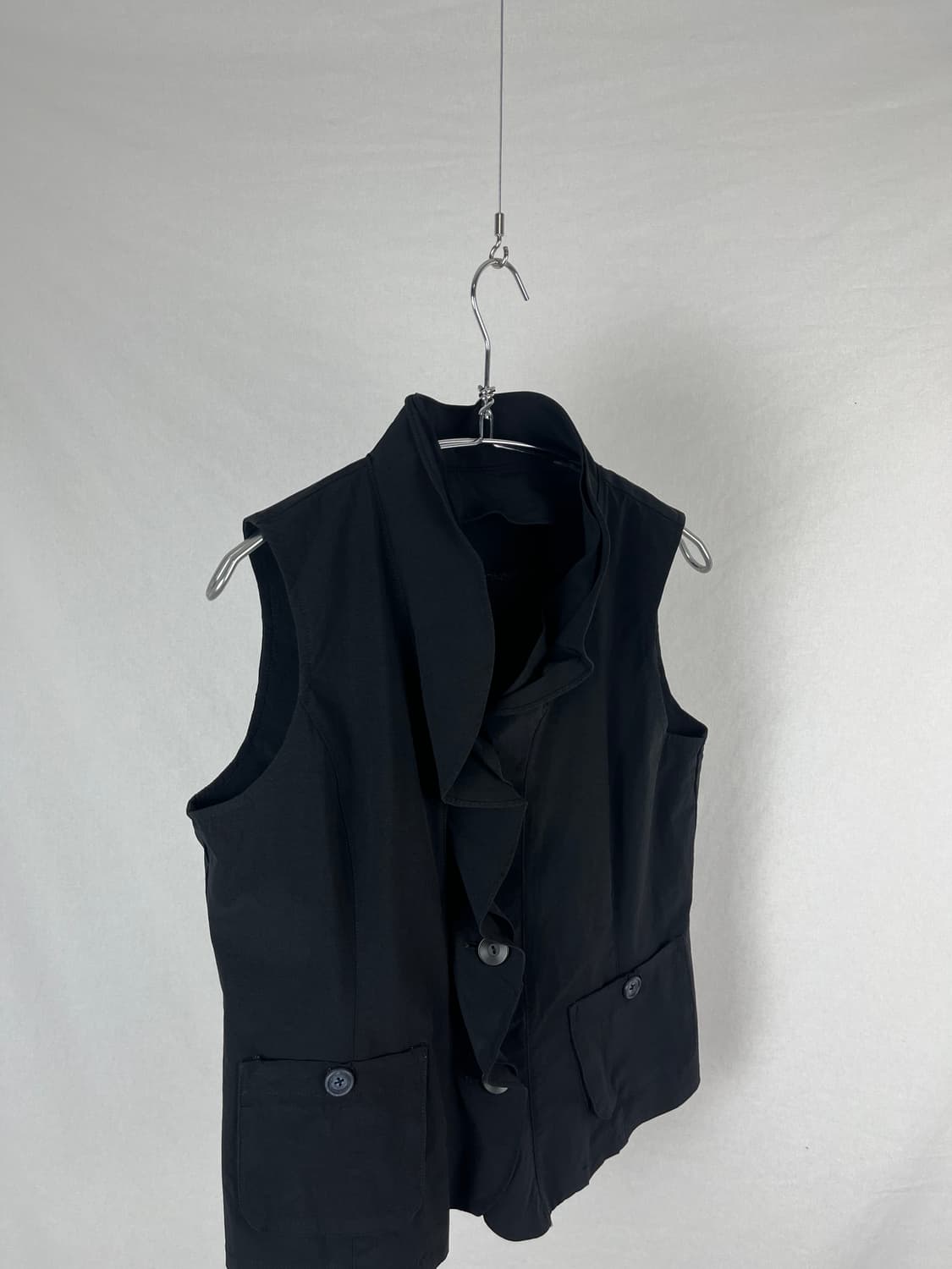 Vintage 드레이핑 베스트 상품이미지2