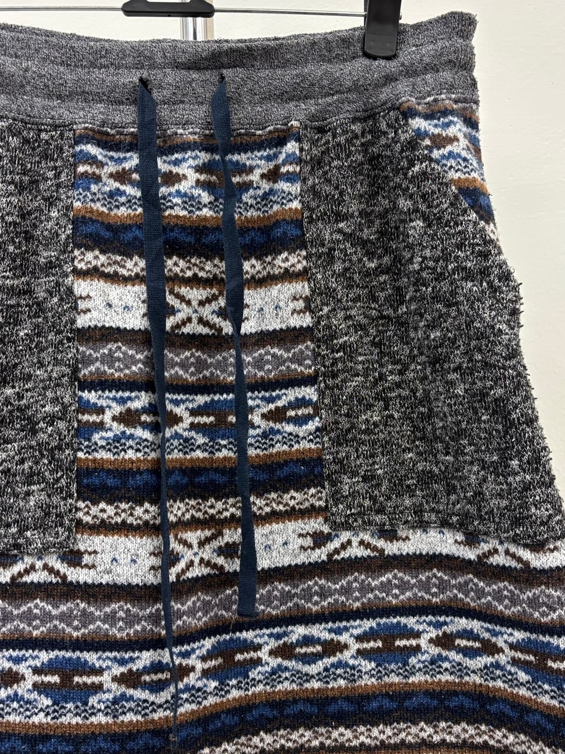 빈티지 히피 기모 스커트 상품이미지5