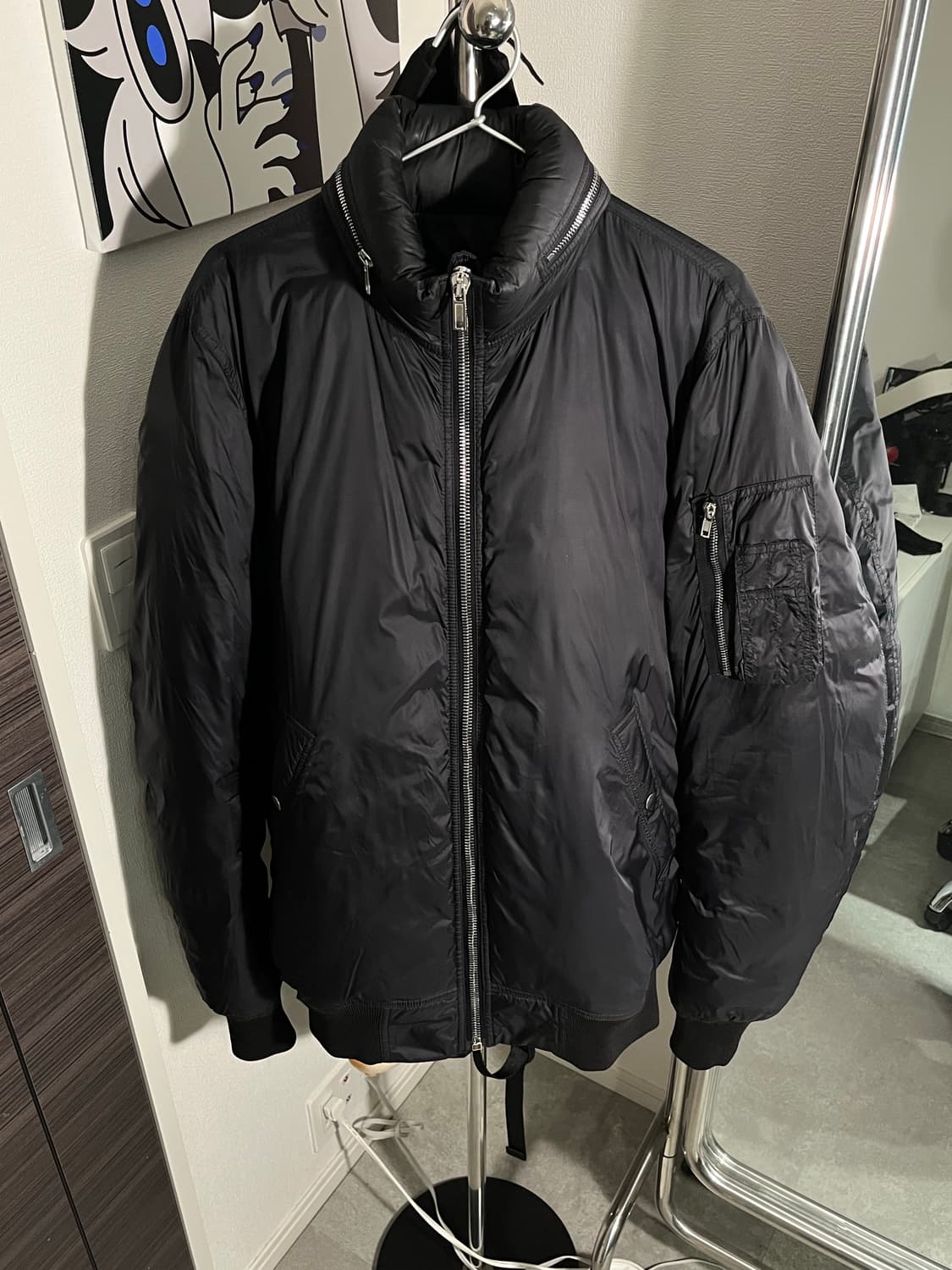 Rick Owens 18aw hooded down bomber 상품이미지1