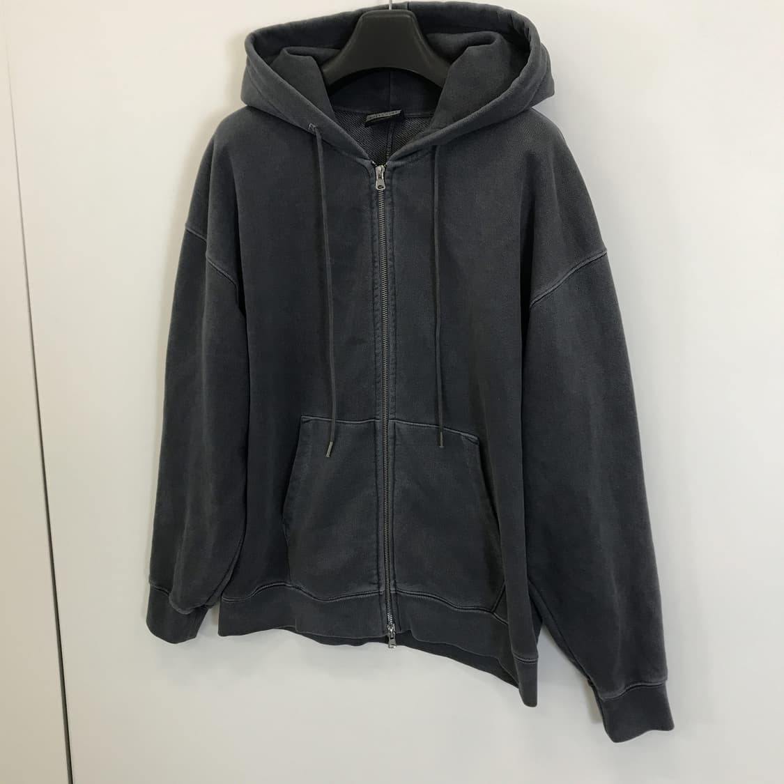 소버먼트 투웨이 피그먼트 후드집업 스톤네이비 [XL] 상품이미지2