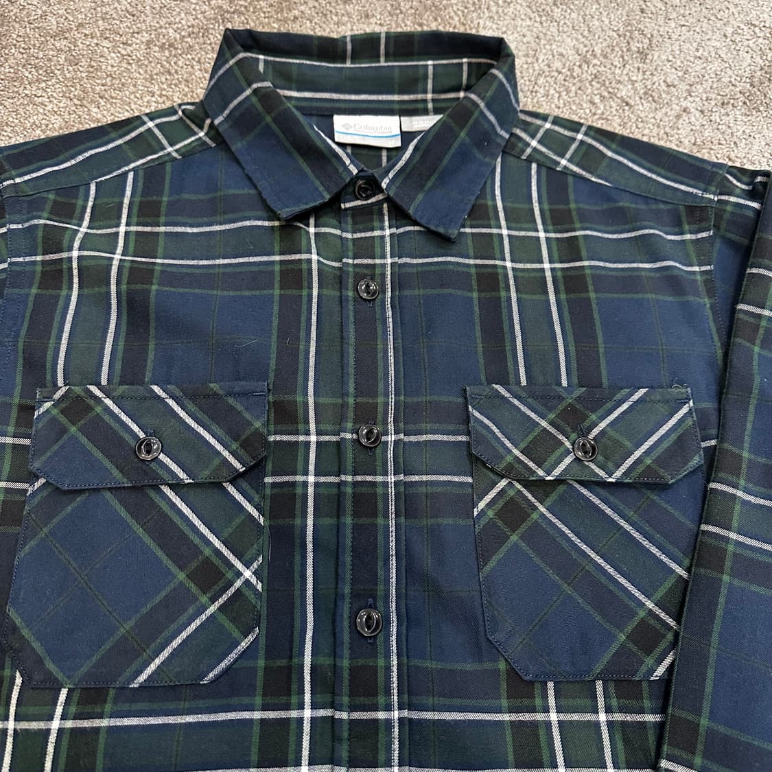 컬럼비아 스포츠웨어 그린 헤릿셔츠M 상품이미지3