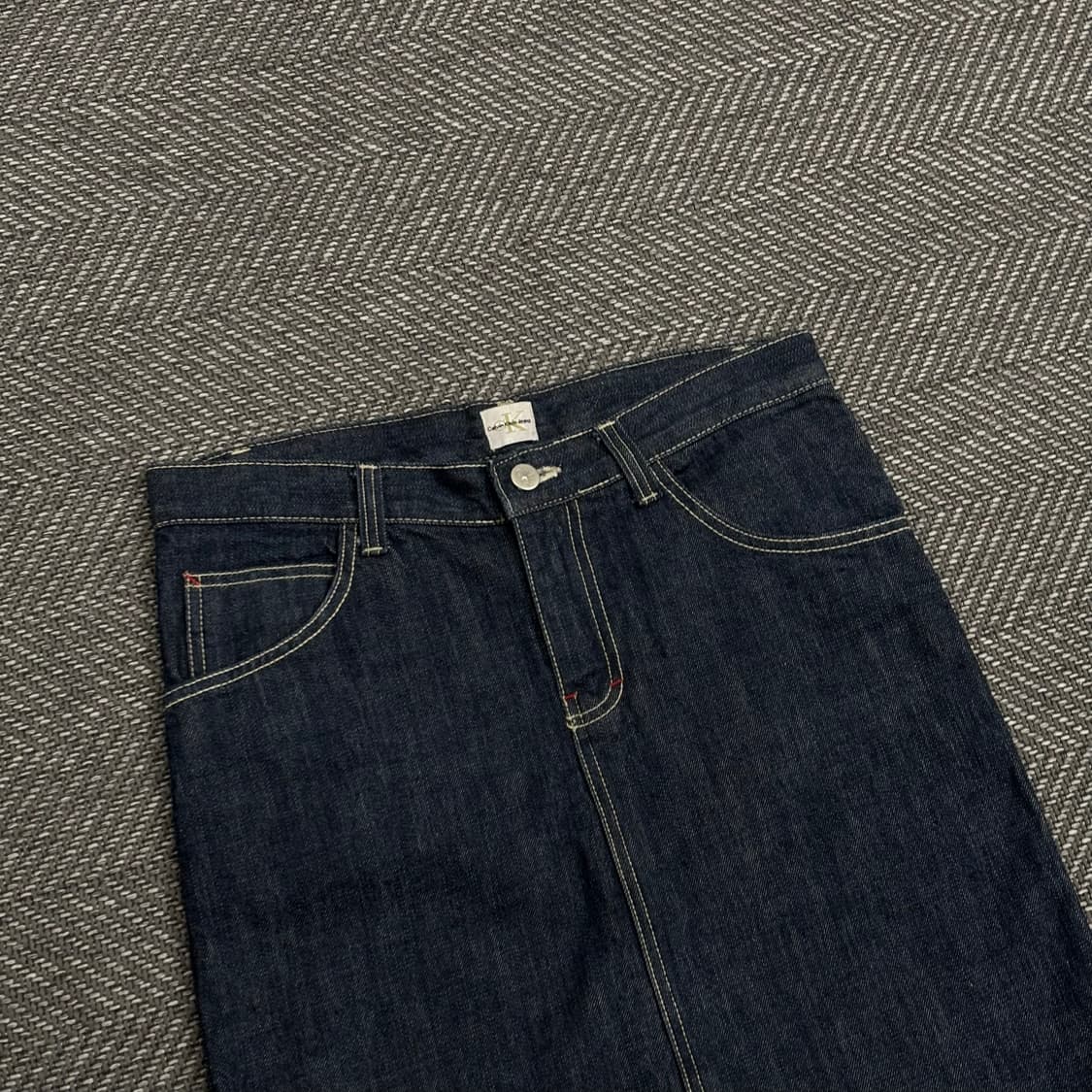 캘빈클라인 진스 데님 스커트 V0579 상품이미지3