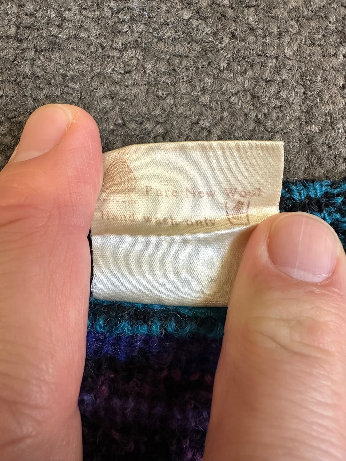 Wendy Lawrence 빈티지 패턴 니트 M 상품이미지4