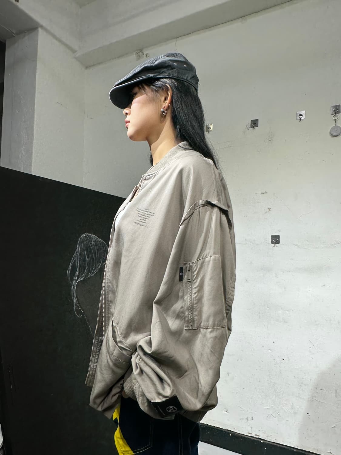 언더커버 콜라보 ma-1 스카잔 해골 자켓 상품이미지5