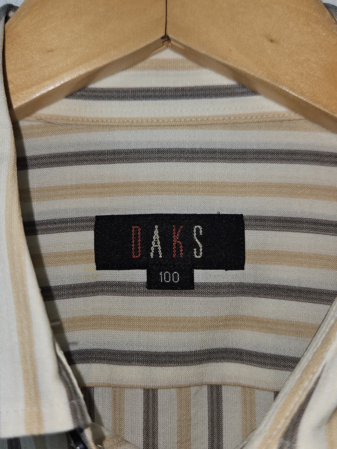 닥스 DAKS 린넨 기능성 반팔셔츠 라이트웨이트 경량셔츠 남성 100 상품이미지5