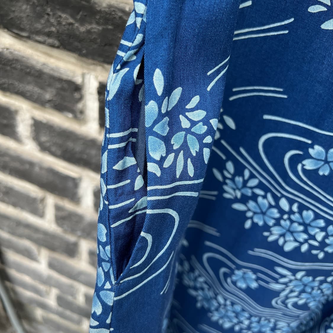 BLUEBLUE 인디고 레이온 원피스 상품이미지5