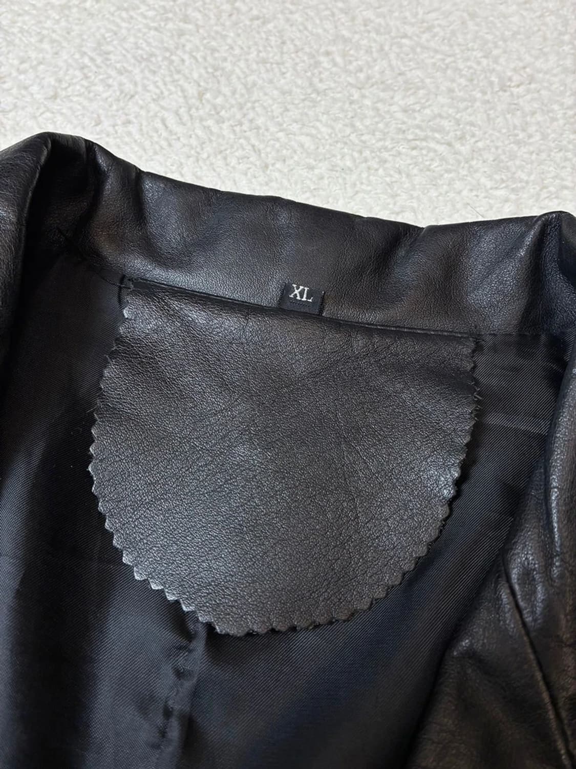 Selectede 00's 벨티드 소가죽 롱 코트 PN7665 상품이미지8