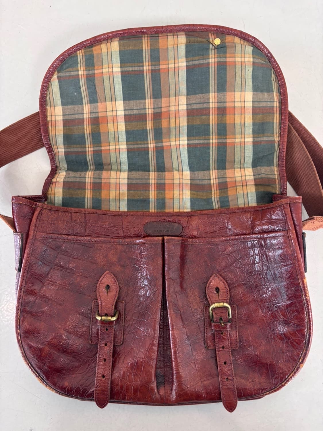 Vintage Terra Nova Classic Leather Bag 상품이미지7