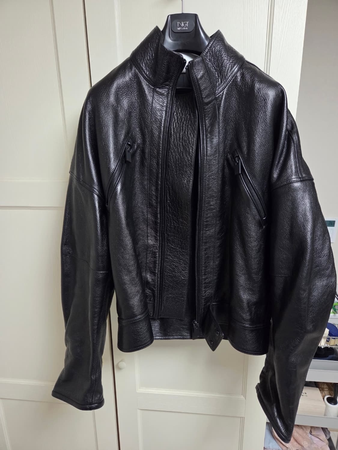 Alyx 22ss 모터 사이클 레더 자켓 상품이미지1