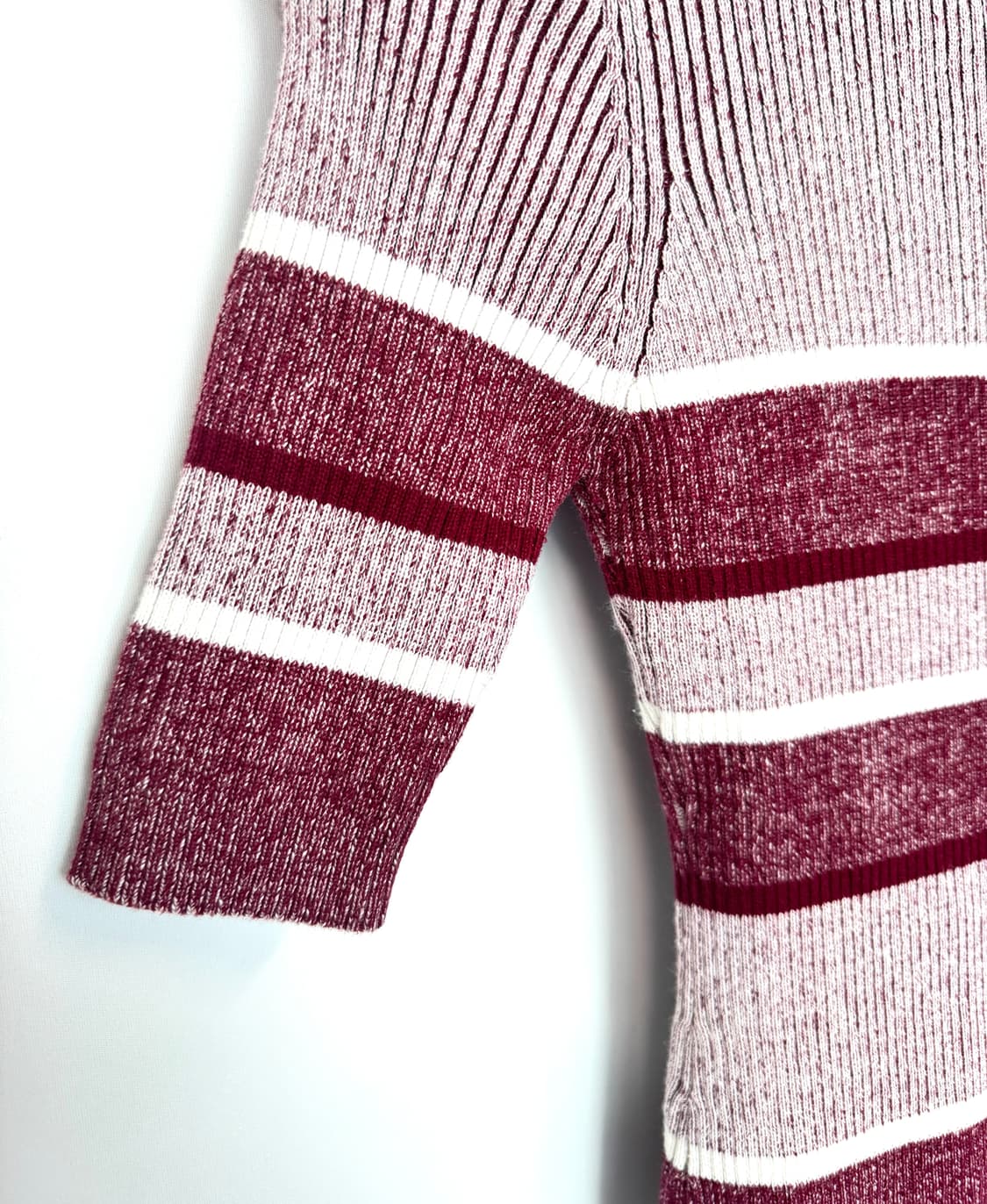 ALEXANDER WANG 알렉산더왕 버건디 립 니트 원피스 2 상품이미지4