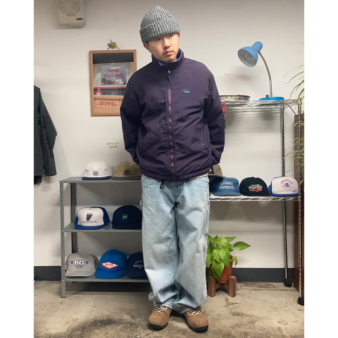 90's 엘엘빈 웜업 자켓 상품이미지8