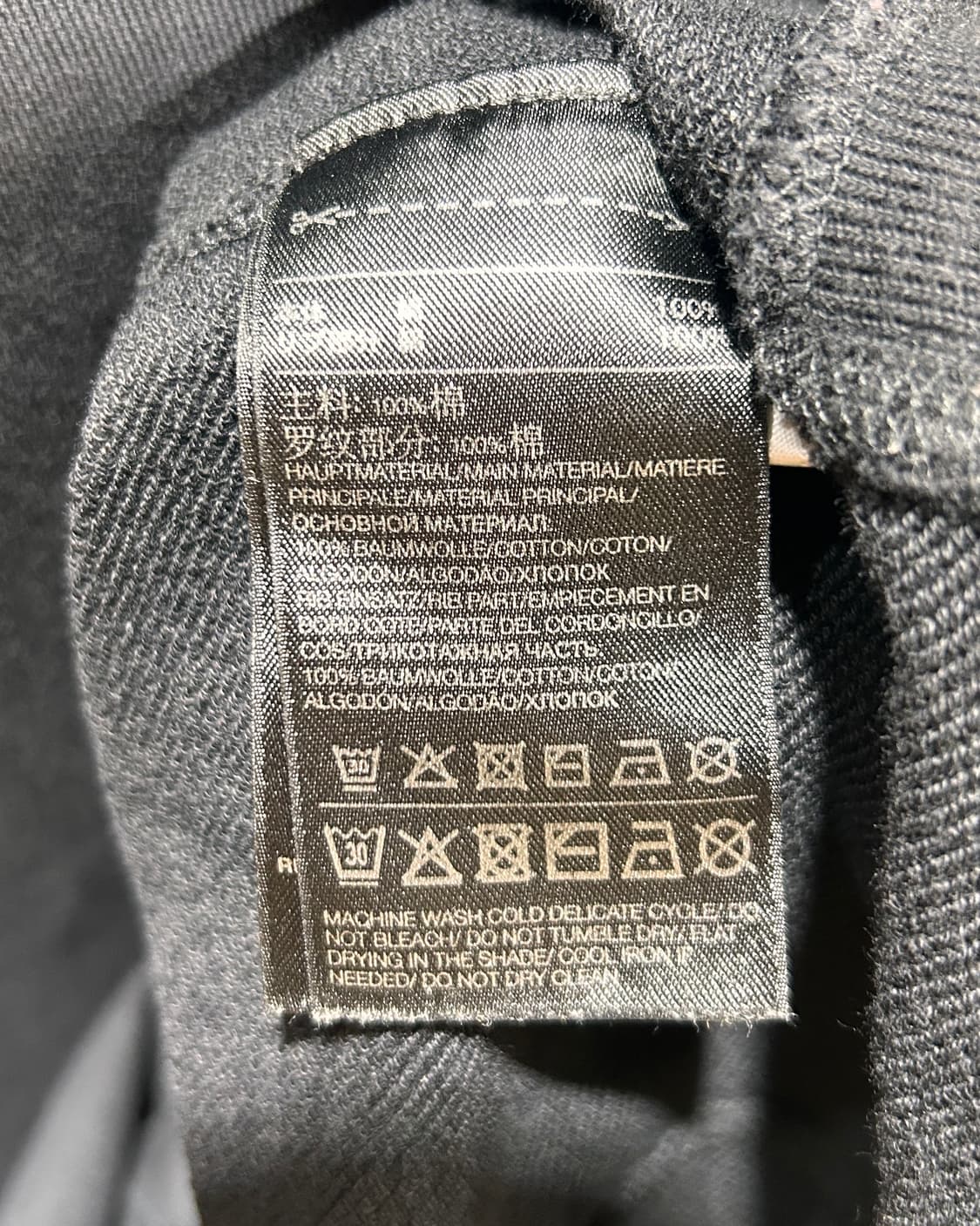 S Y-3 요지 야마모토 x 아디다스 빅로고 블랙 맨투맨 상품이미지6