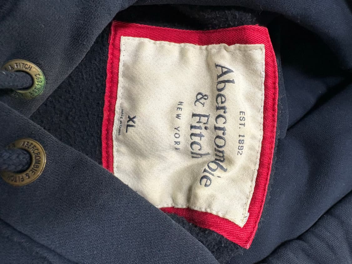 아베크롬비 후드티 네이비 xl 상품이미지2