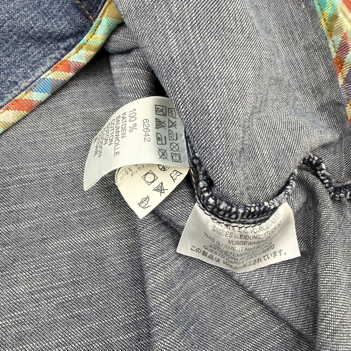 Oilily 오일릴리 체크배색 데님자켓 상품이미지8