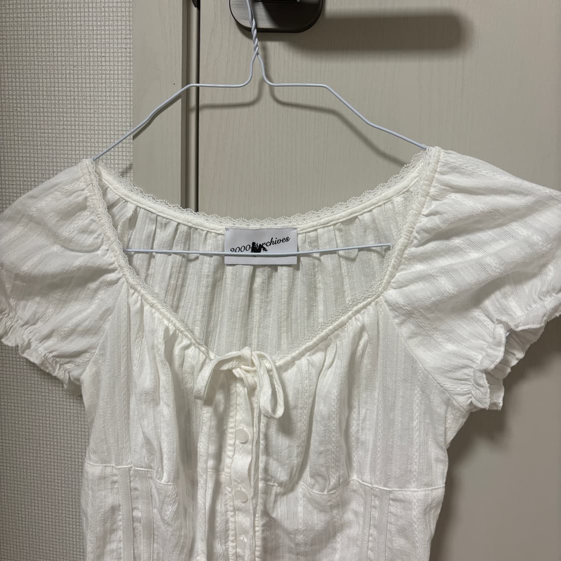 2000아카이브 bella blouse 상품이미지4