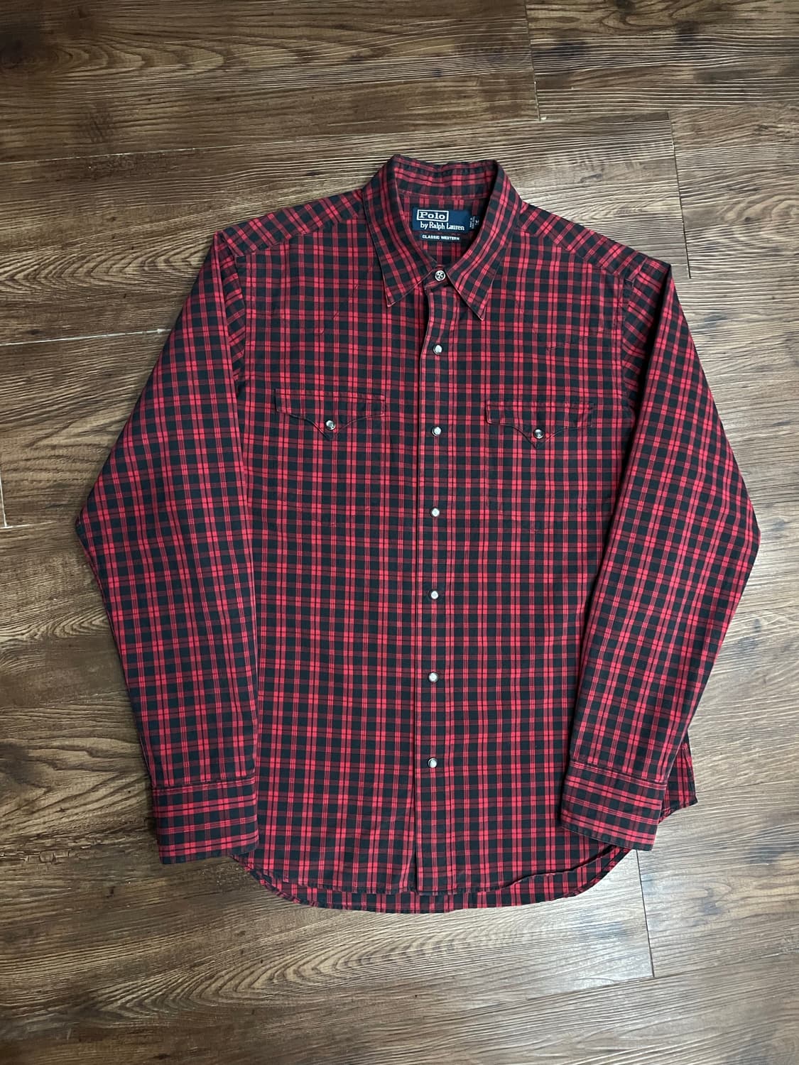 폴로 타탄체크 클래식 웨스턴 셔츠 상품이미지3