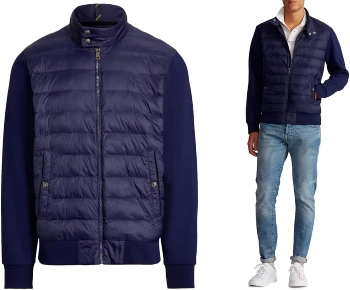 폴로 랄프로렌 하이브리드 다운 재킷 상품이미지2