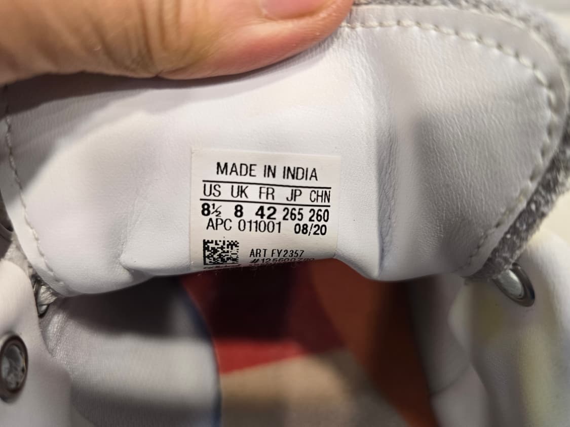 아디다스 스탠 스미스 화이트 265 상품이미지7