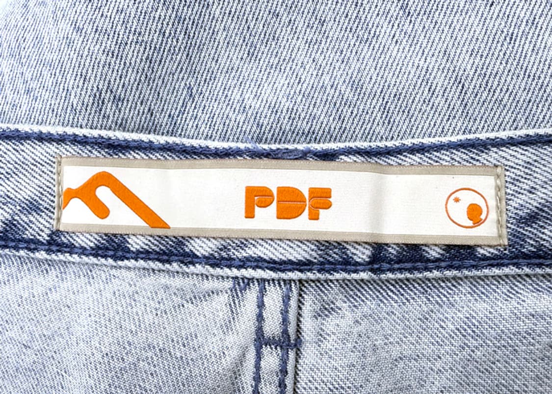 PDF 미드라이즈 루즈 컷 데님 팬츠 상품이미지8