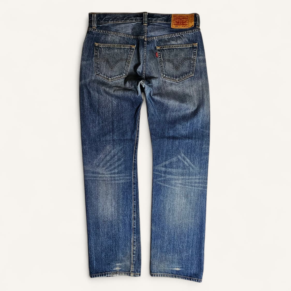 [36X34][리바이스]00's 501®오리지날 스트레이트 굿페이드 데님 상품이미지2