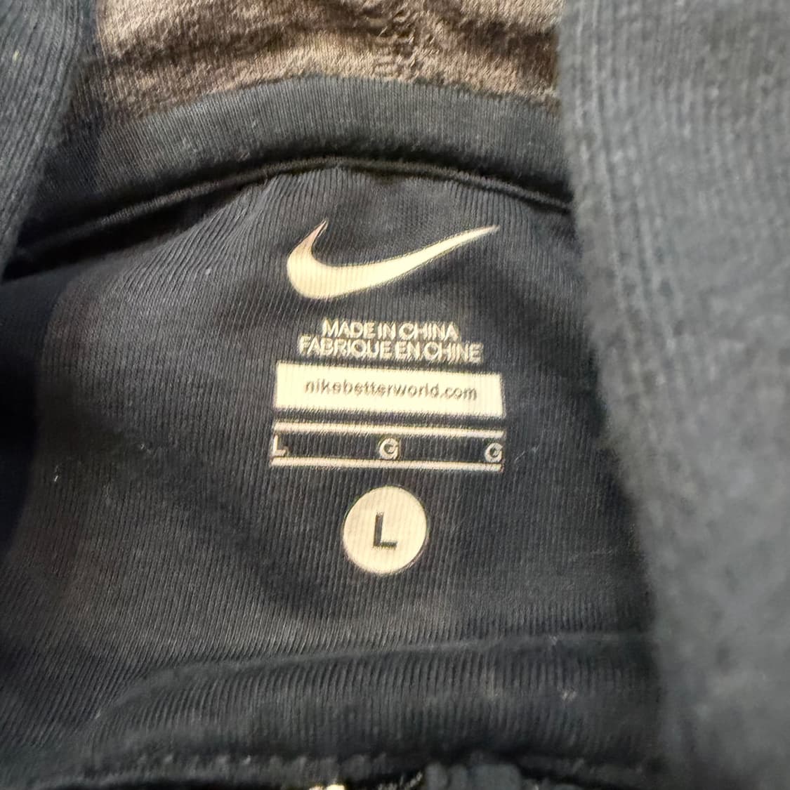 Nike 네이비 T90 스우시 후드집업 상품이미지3