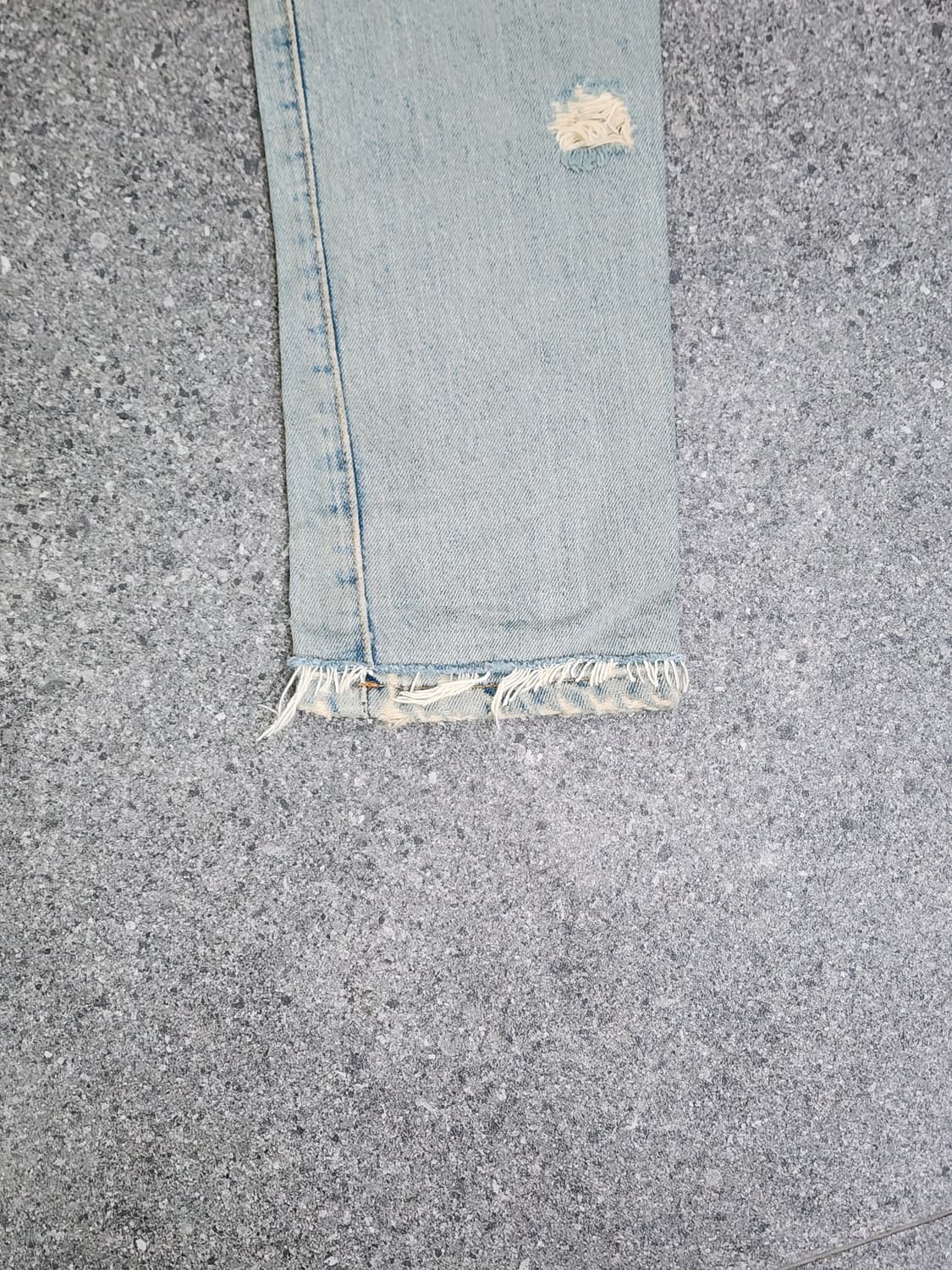 디올옴므 06SS 크래쉬 리페어 데님 상품이미지4