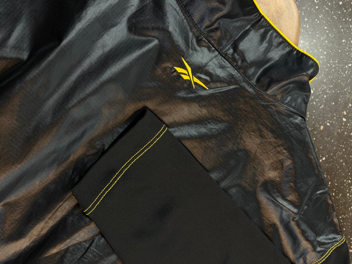 리복 올드스쿨 아노락 반집업 바람막이 블랙  상품이미지5