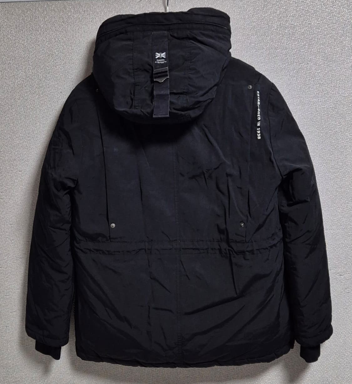 M (66) 캉골 블랙 덕다운 오리털 패딩  상품이미지2