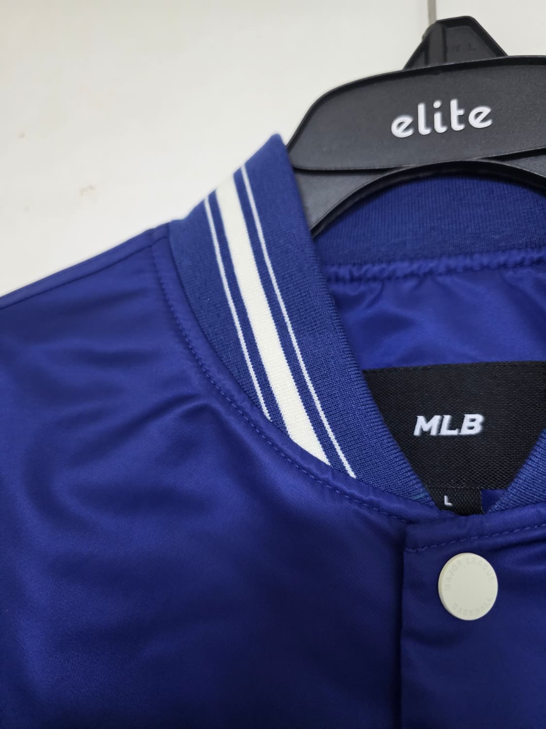 MLB 바시티 자켓 블루 L 사이즈 상품이미지6