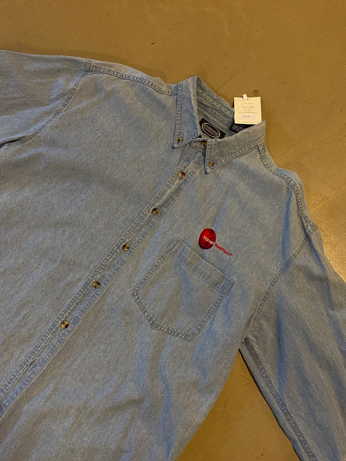 빈티지 데님 셔츠 (Man XL) AA1285 상품이미지3