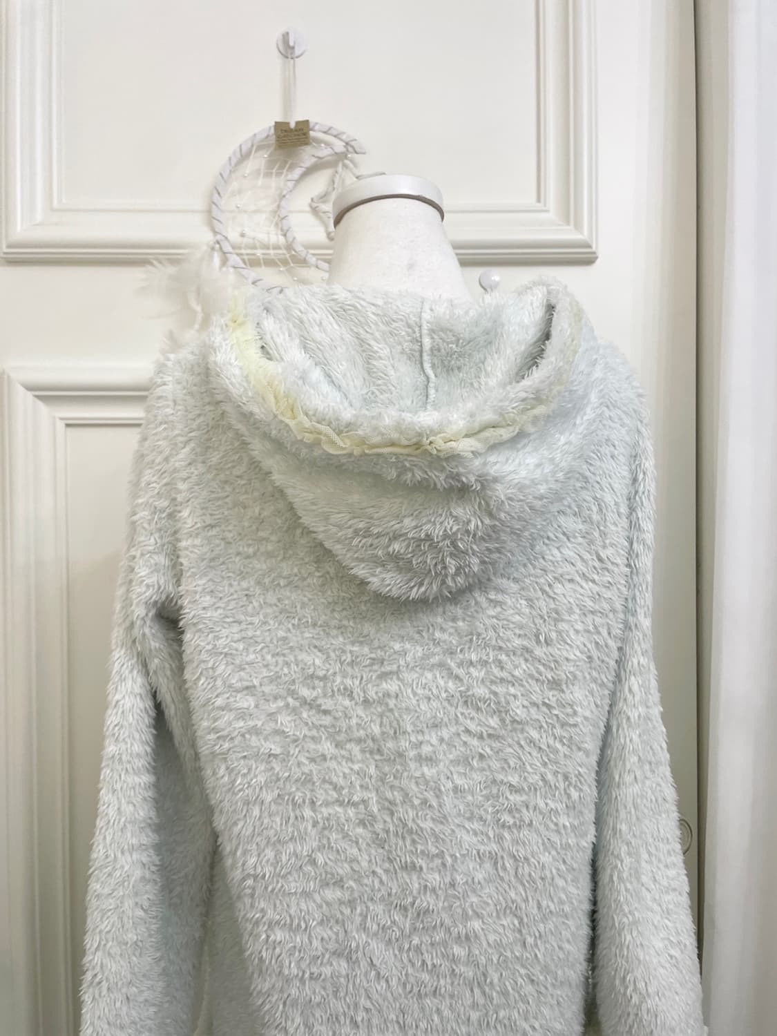 mint lace point hoodie top&basic cozy lo 상품이미지5