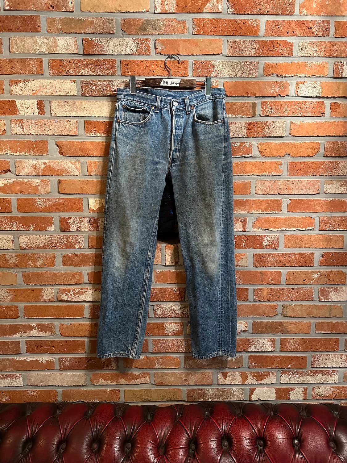 90s USA 빈티지 리바이스 501xx 0000 데님 팬츠 상품이미지1