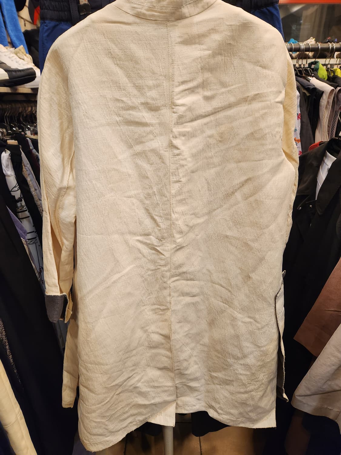 타임 포스트모던 린넨 자켓 상품이미지6