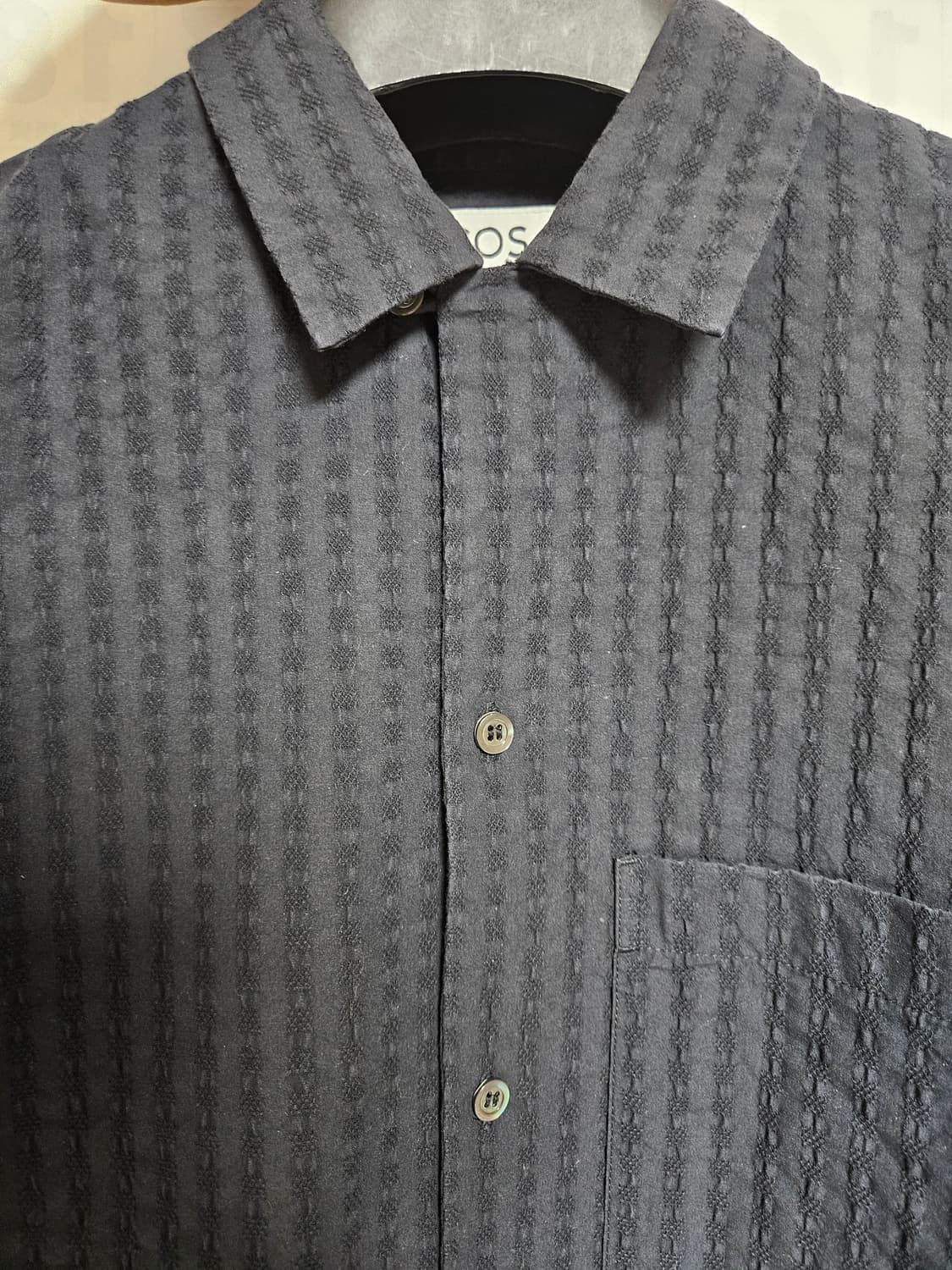 COS 크로셰 쇼트 슬리브 반팔 셔츠 M 상품이미지8