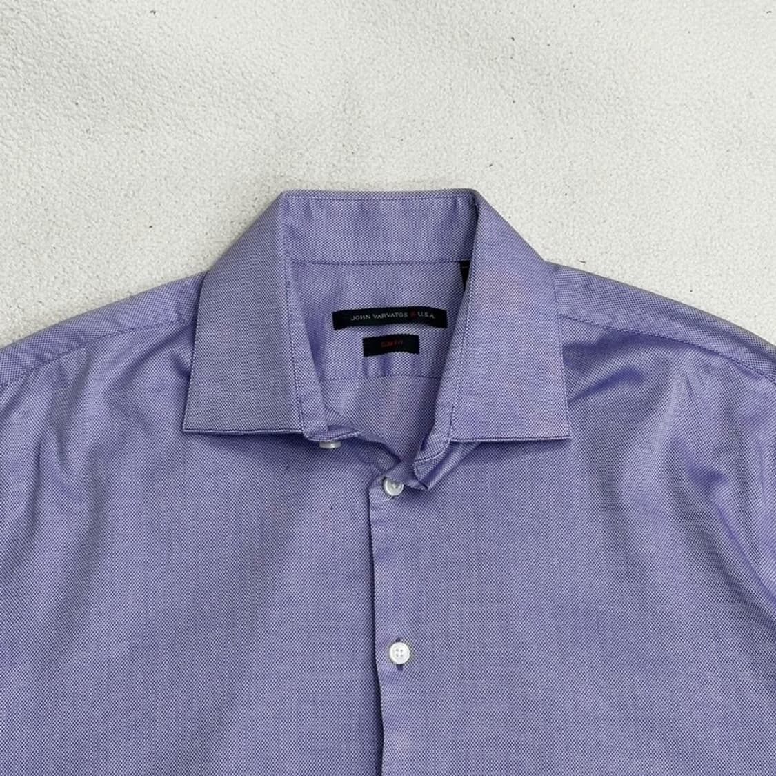 JOHN VARVATOS 와이드카라 드레스 셔츠 16½ 상품이미지3