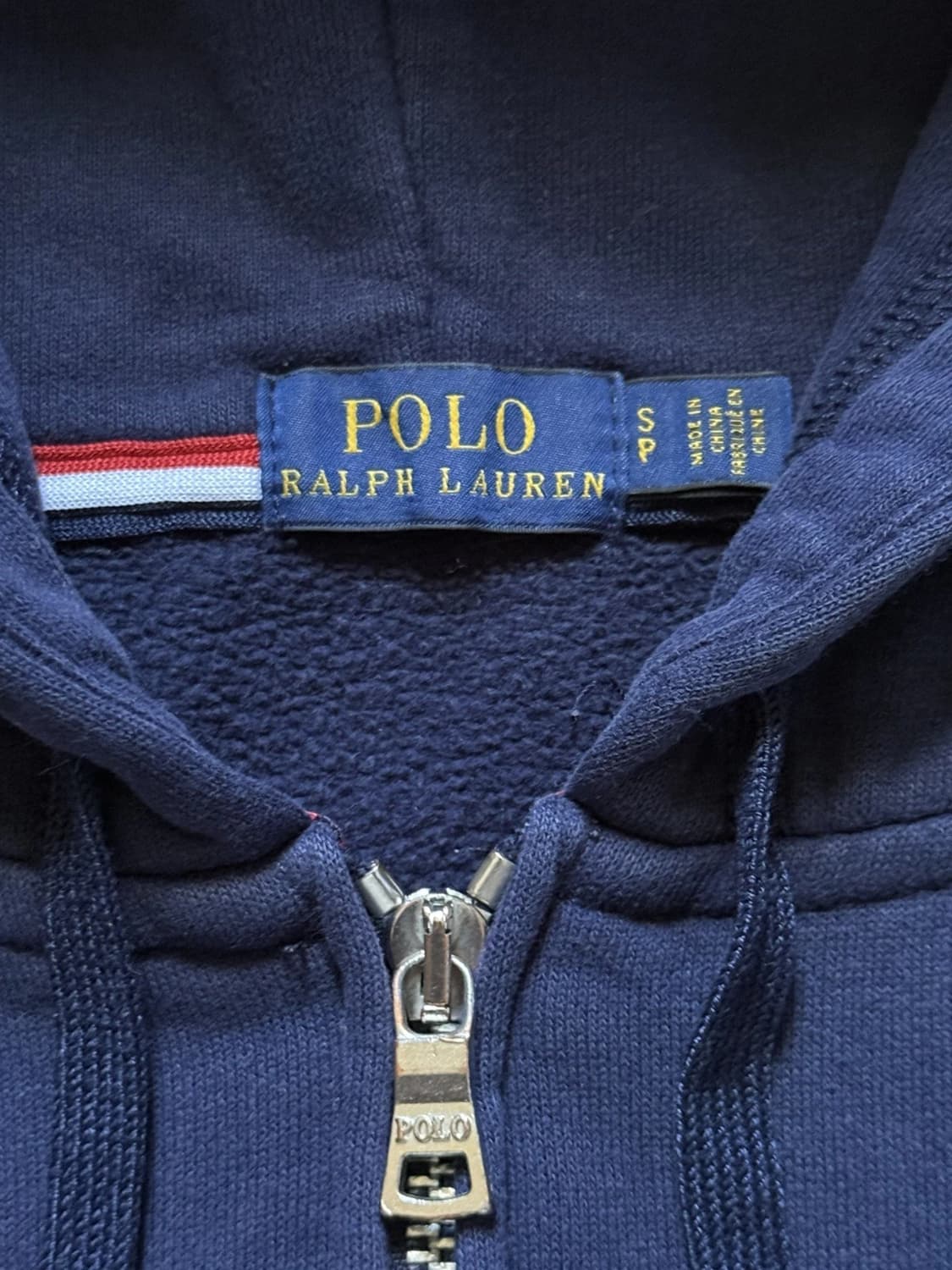 폴로 랄프로렌 빅포니 성조기 후드 집업 상품이미지3