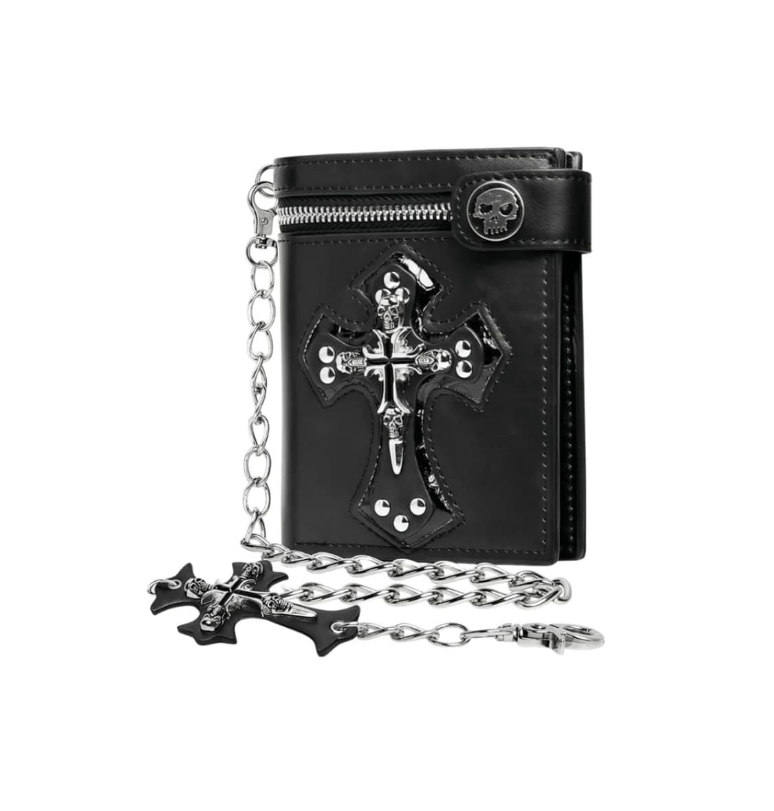 스켈레톤 레이어드 크로스 월렛 상품이미지1