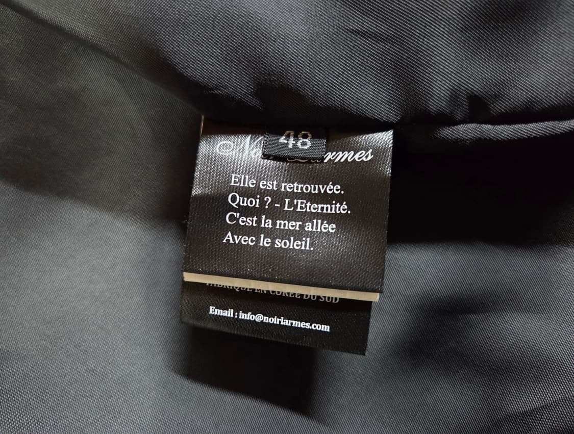 [48] 느와르 라르메스 싱글라이더 자켓 상품이미지7