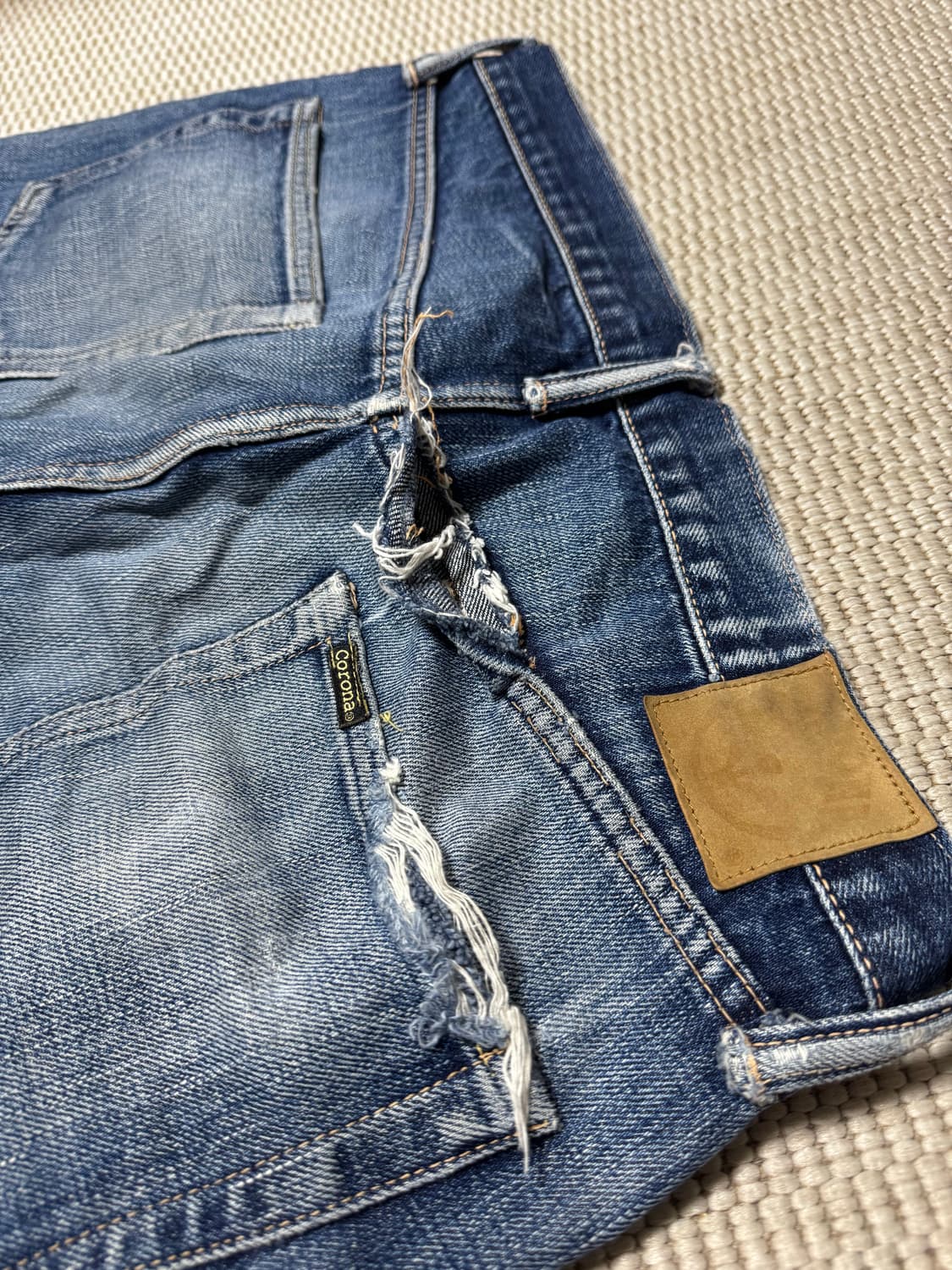 코로나유틸리티 5포켓 데님 판매합니다 rrl 리바이스 levis  상품이미지6