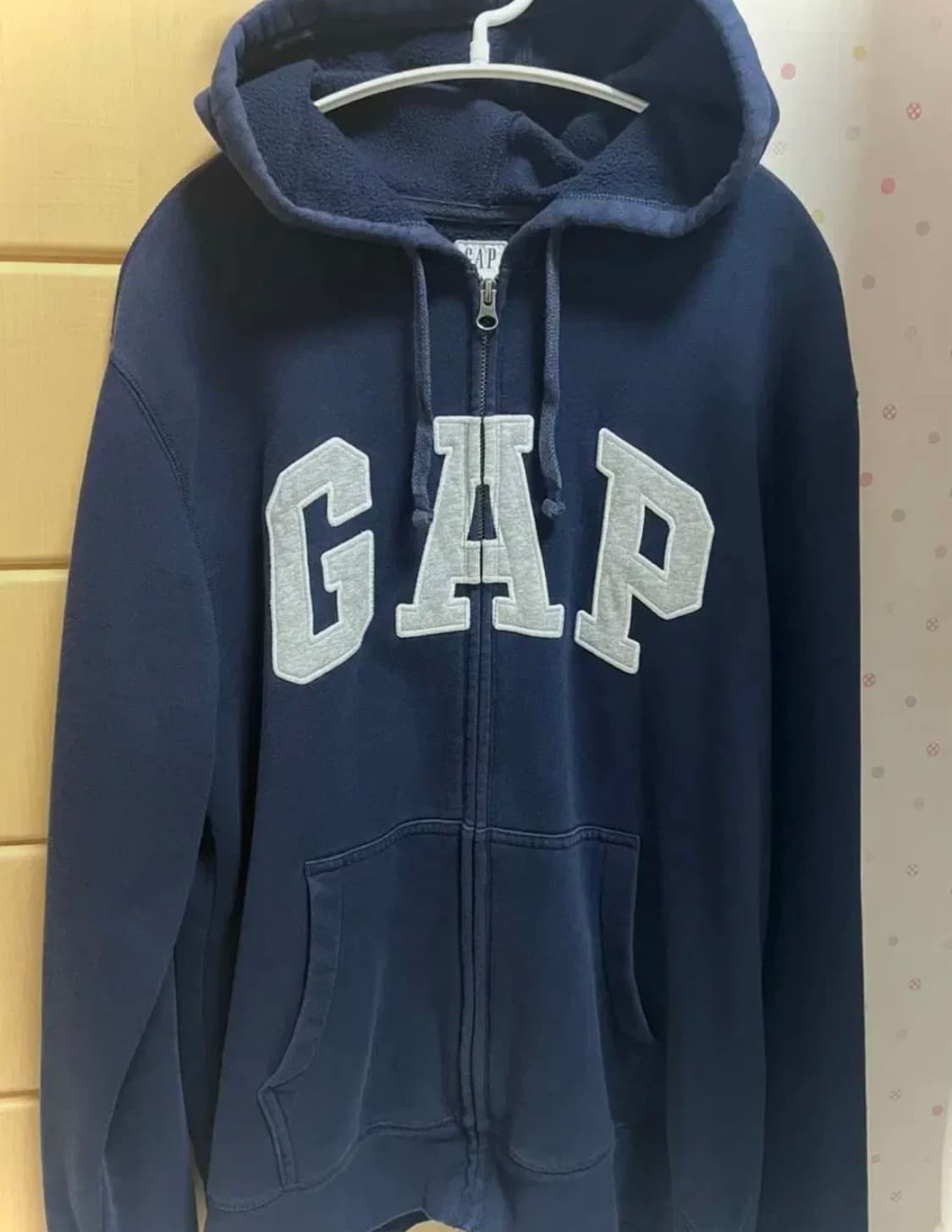 GAP 갭 남녀공용 후드집업 자켓 네이비 L 상품이미지1