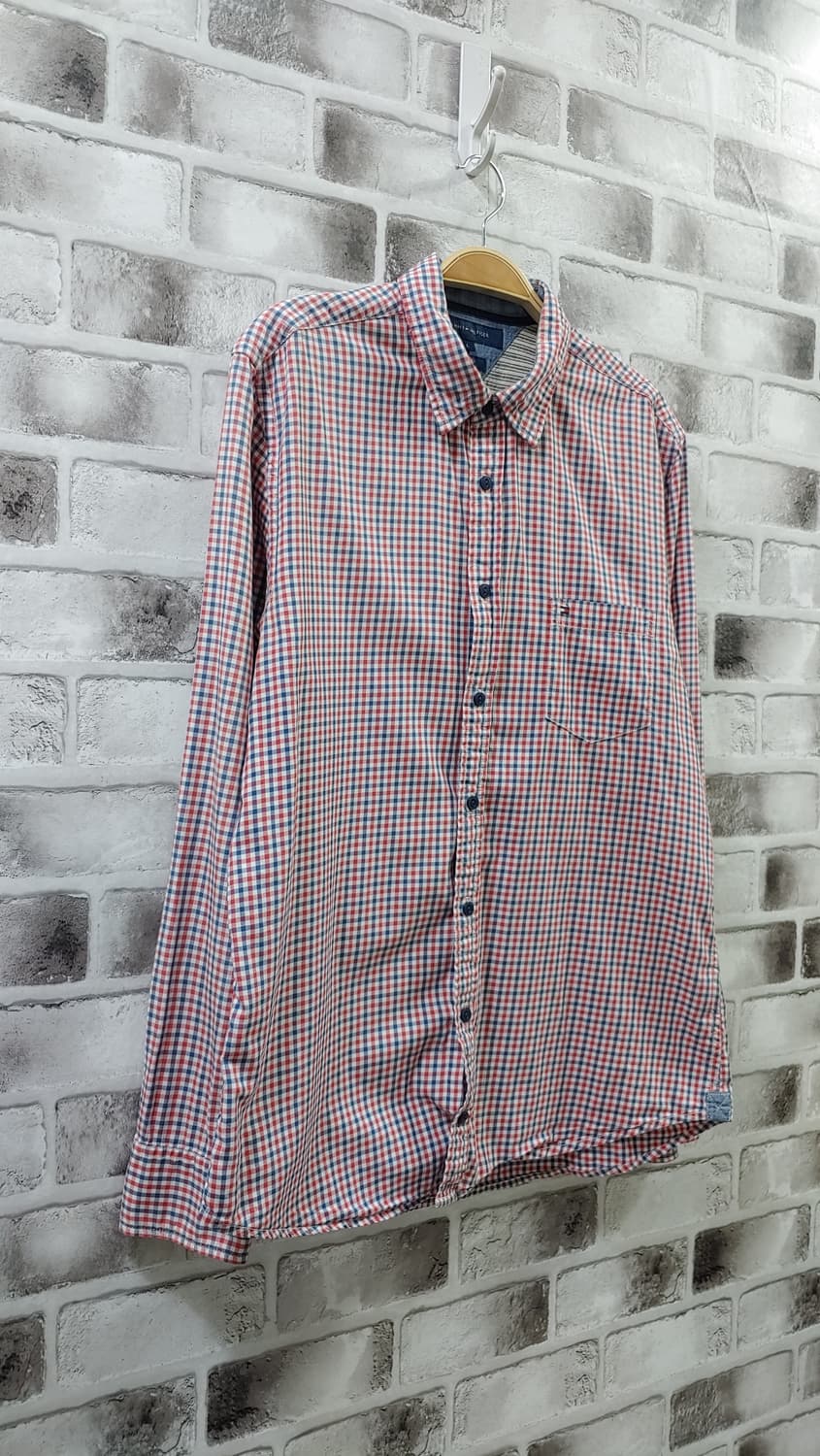 95 타미 체크셔츠 740 상품이미지2