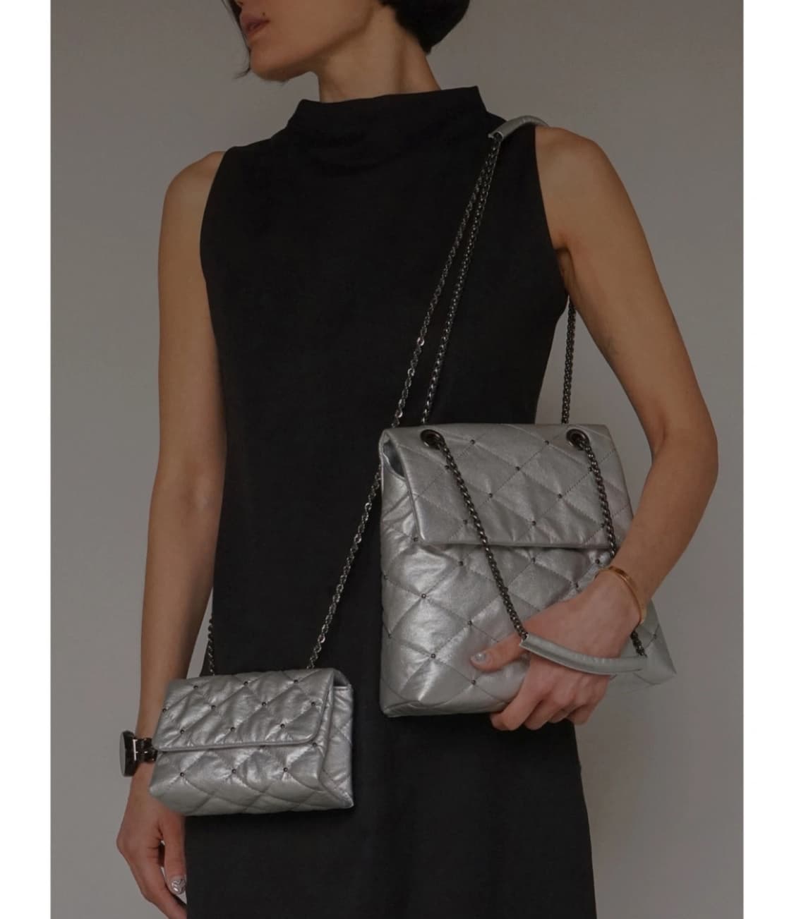 콰니 KWANI 로젠지 스터드백 택 안 뗀 새상품 (정가 15.7) 상품이미지2