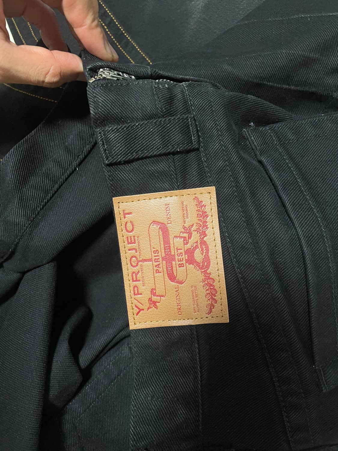 [31] Y/project souffle Jeans (Black) 상품이미지6